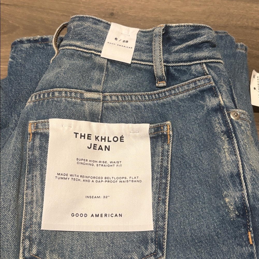 NWT Good American Khloe Jeans